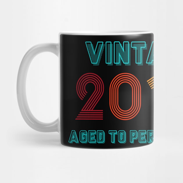 Vintage 2016 Aged To Perfecttion, Birthday gifts, 2016 Year Birthday, Born in 2016 by Januzai